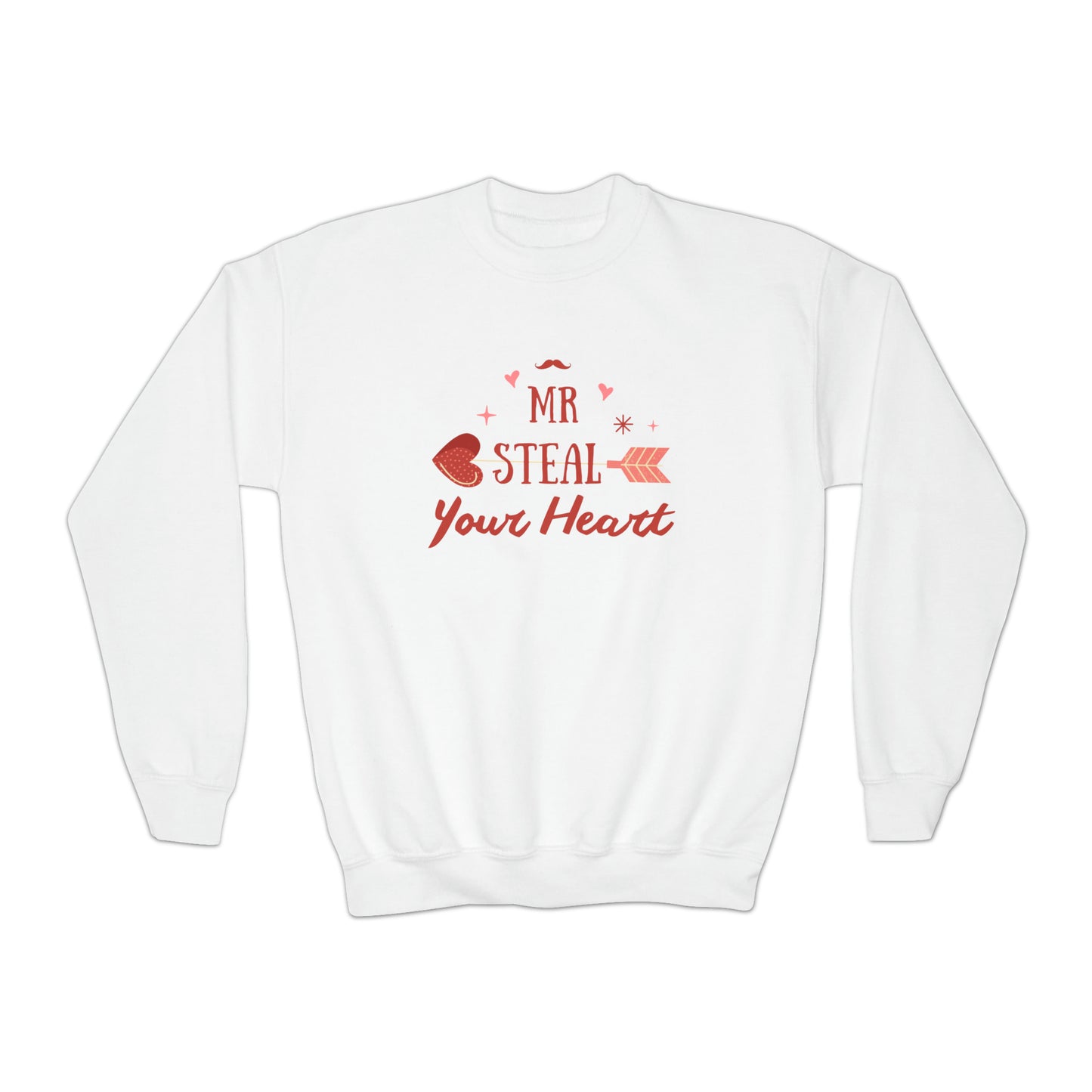 Mr. Steal Your Heart Youth Crewneck Sweatshirt