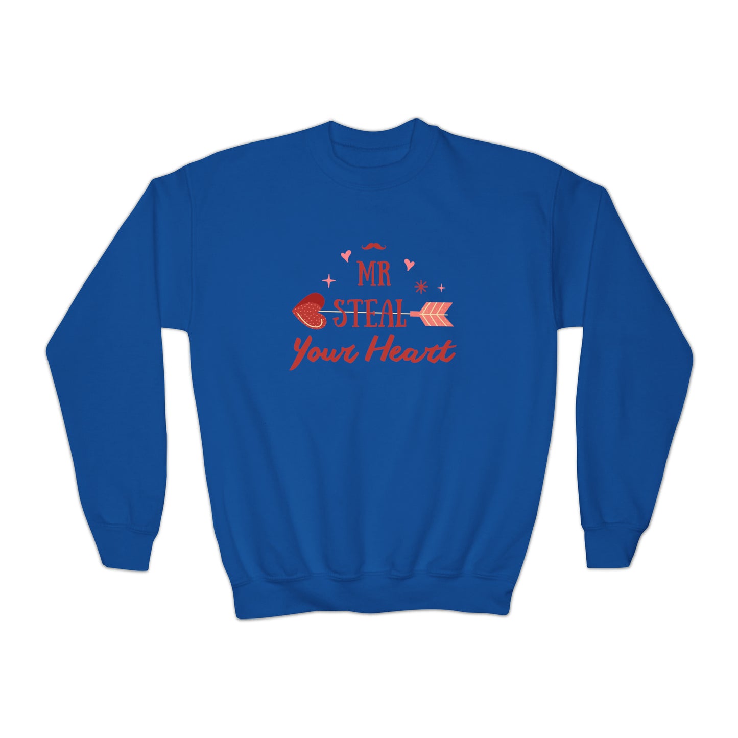 Mr. Steal Your Heart Youth Crewneck Sweatshirt