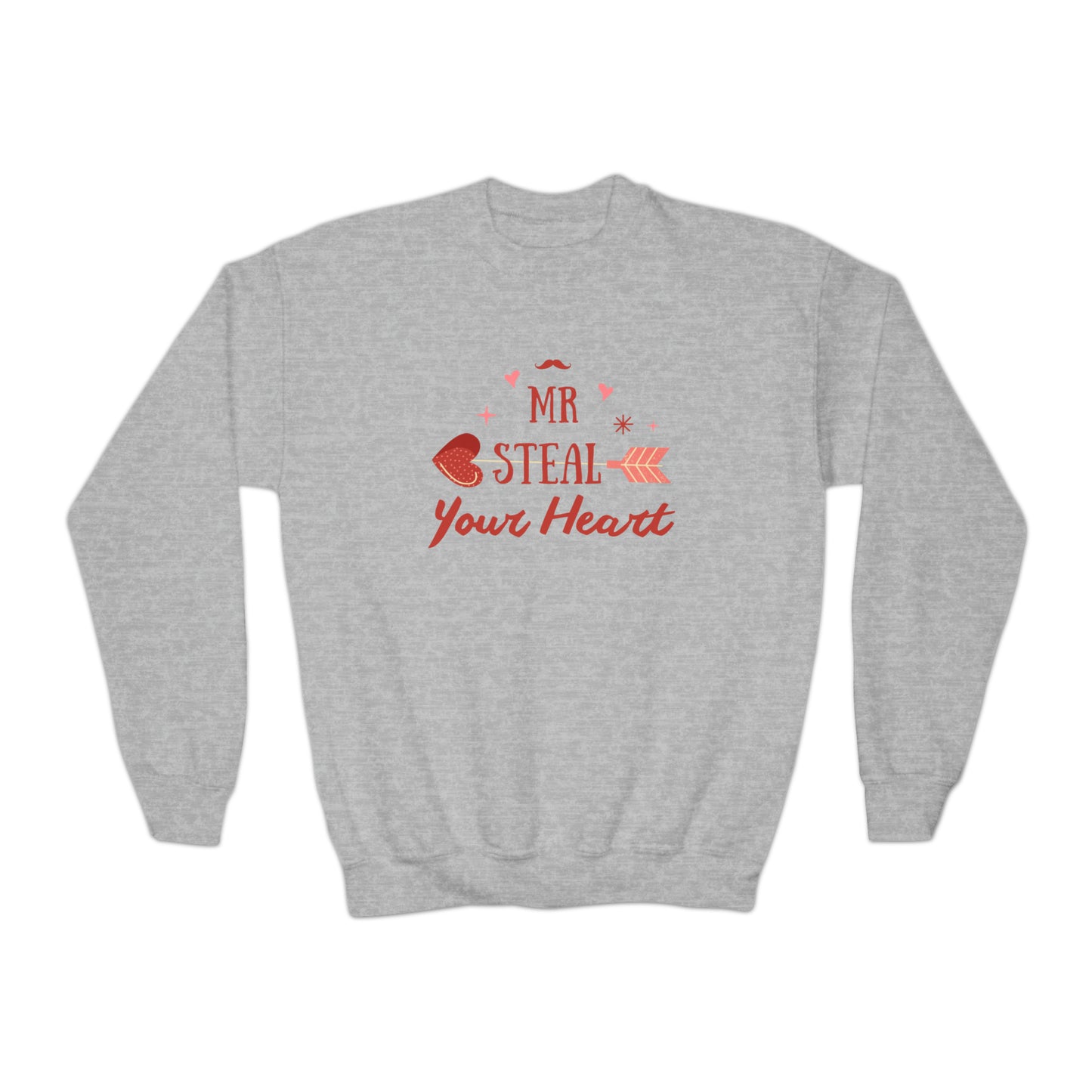 Mr. Steal Your Heart Youth Crewneck Sweatshirt