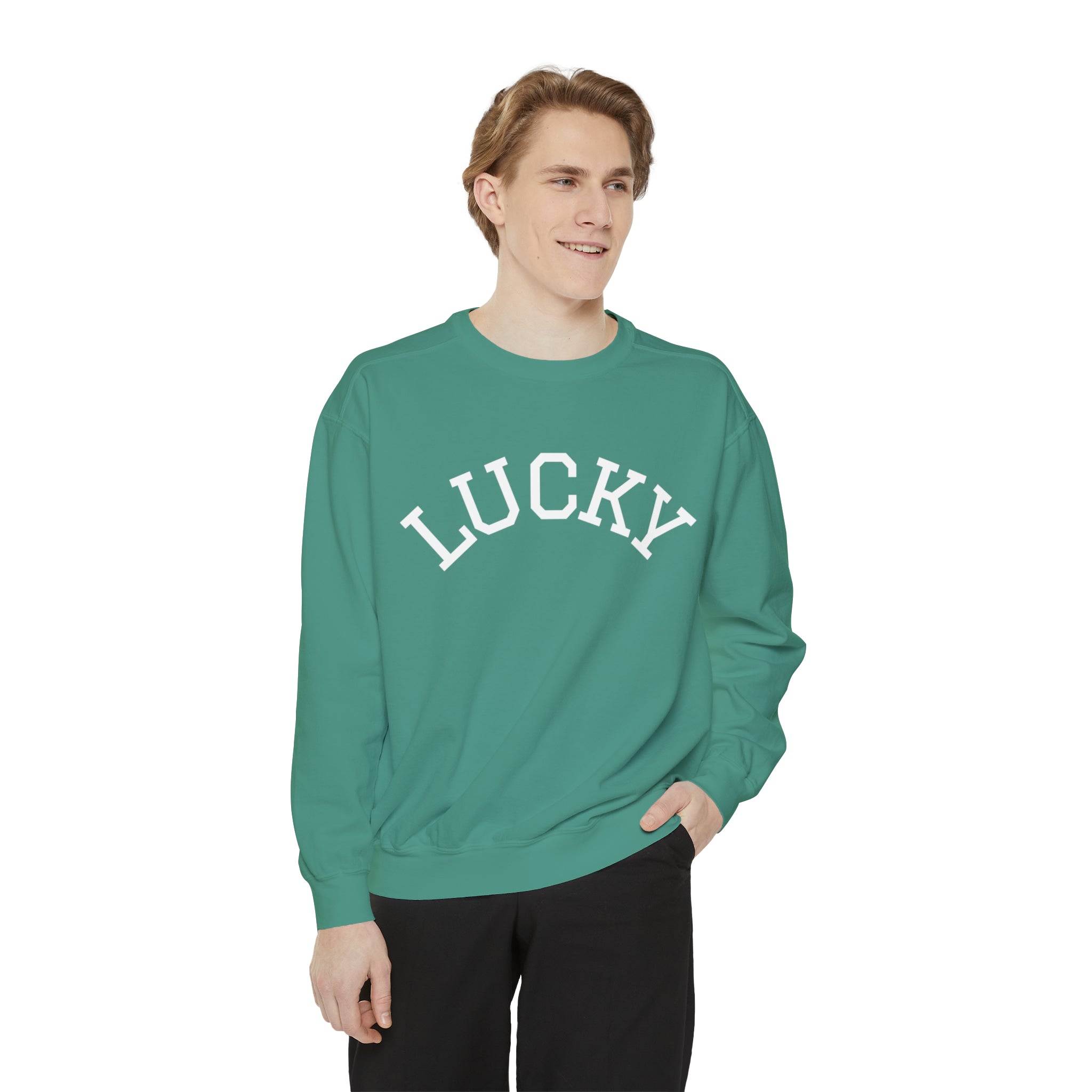 Lucky sweatshirt green hotsell