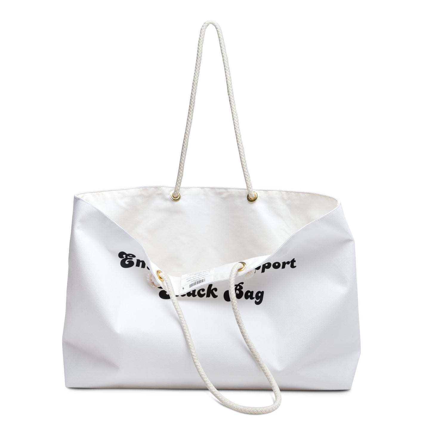 Emotional Support Snack Bag Weekender Bag