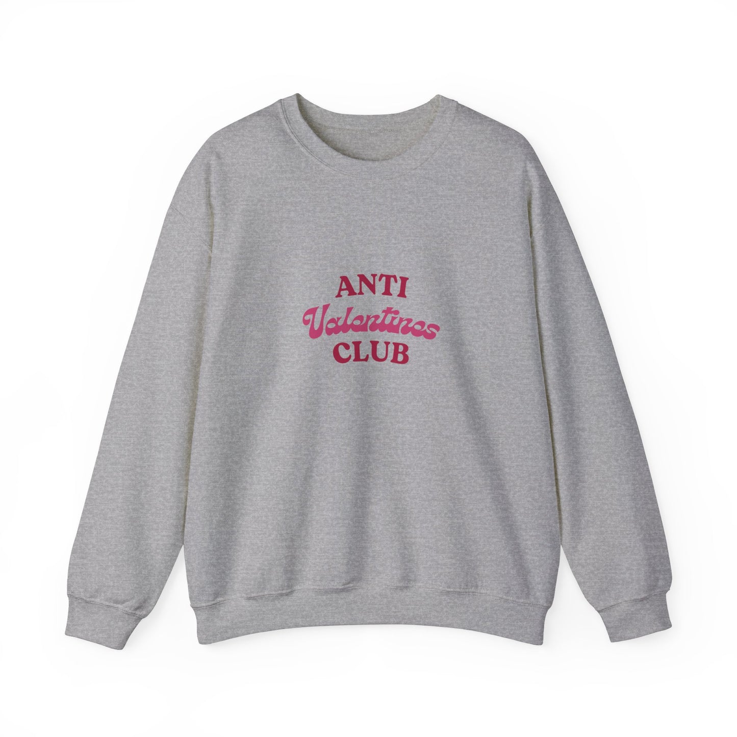 Anti Valentines Club Crewneck Sweatshirt