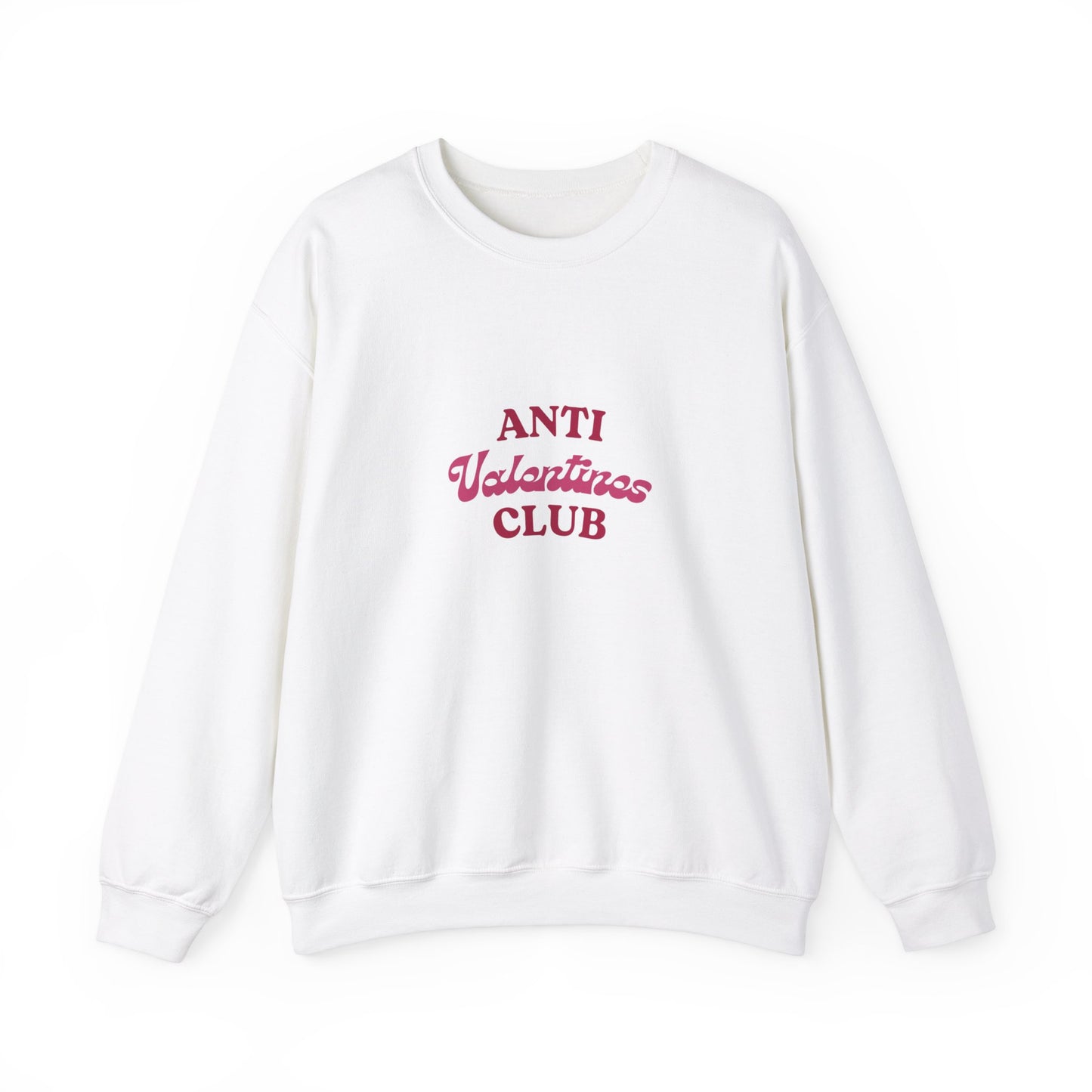 Anti Valentines Club Crewneck Sweatshirt