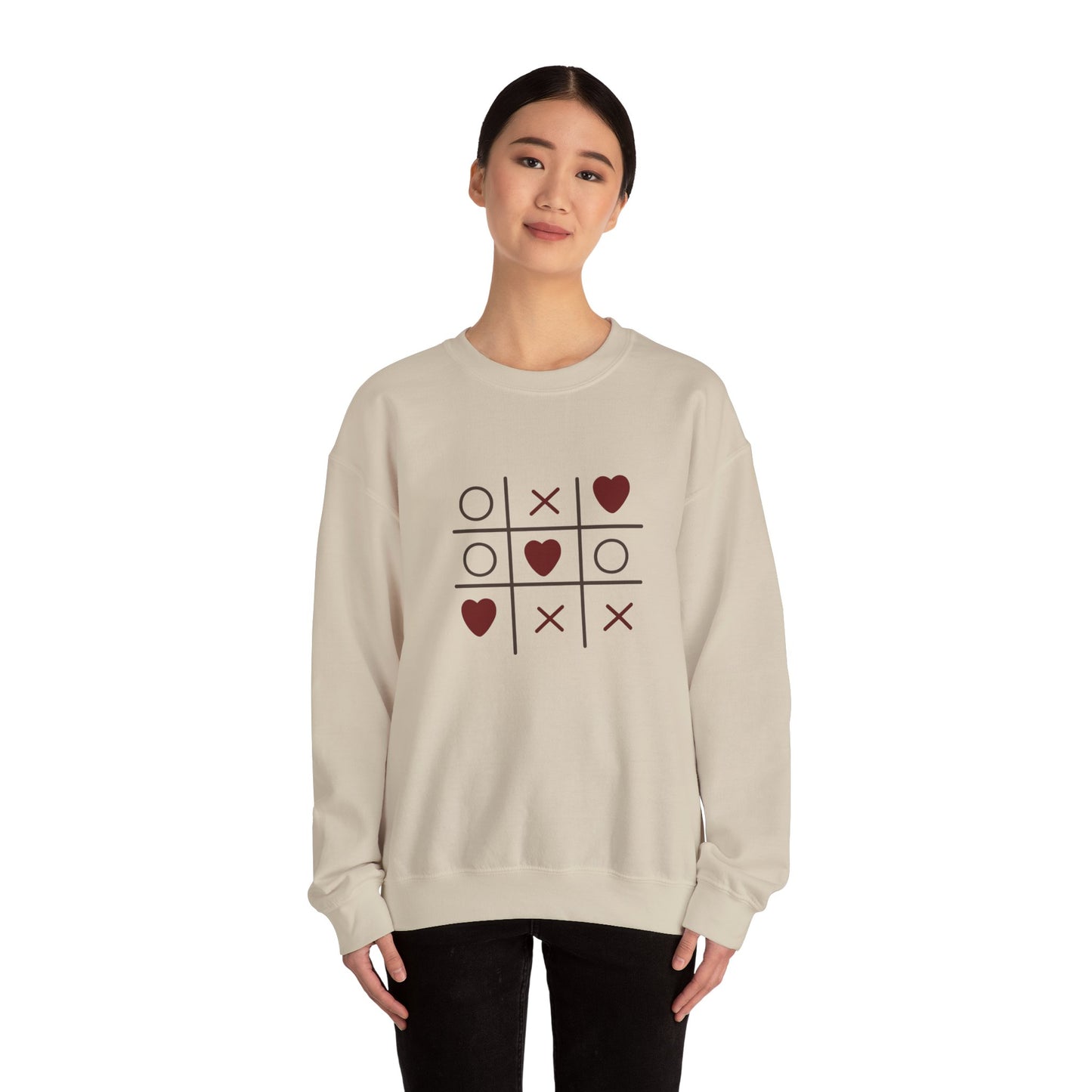 Tic Tac Love Unisex Heavy Blend™ Crewneck Sweatshirt