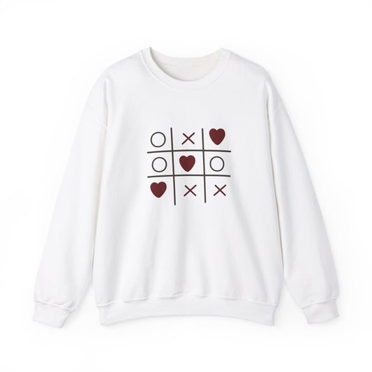 Tic Tac Love Unisex Heavy Blend™ Crewneck Sweatshirt