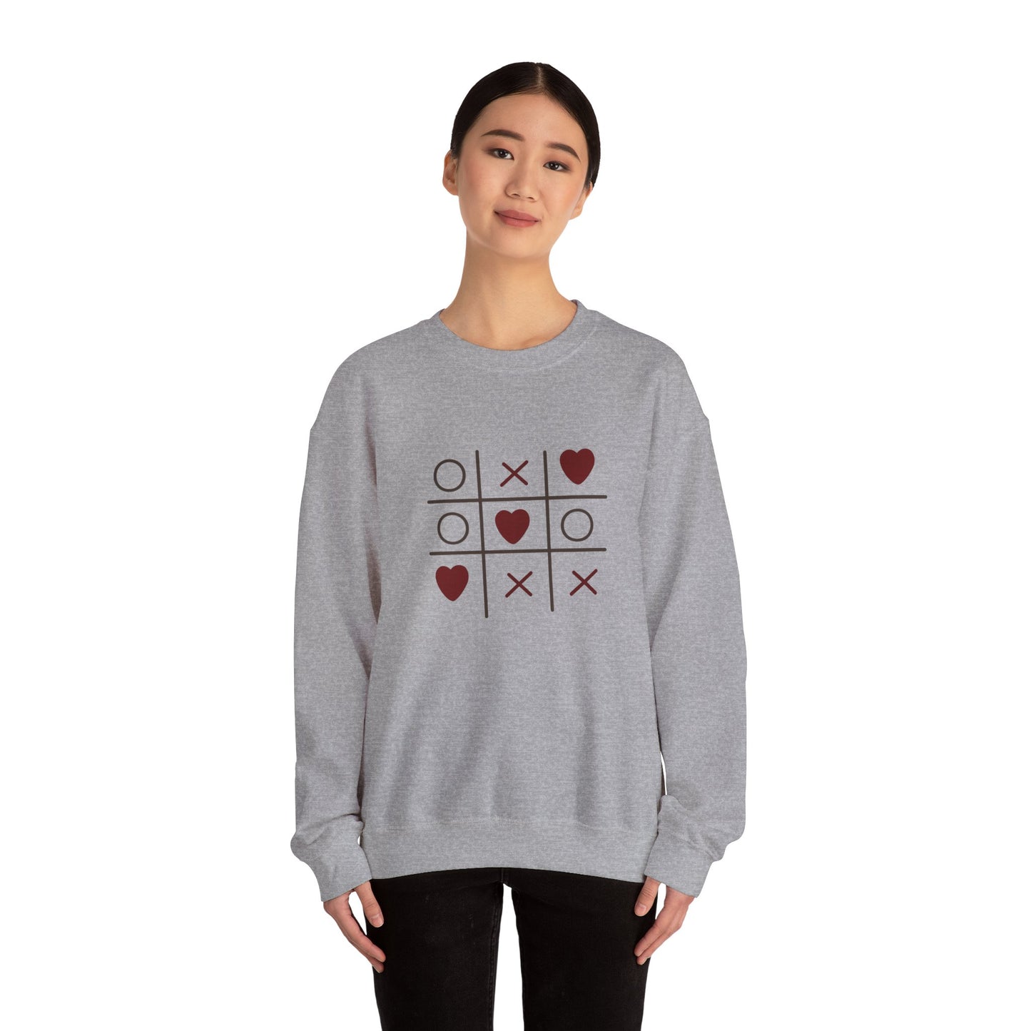 Tic Tac Love Unisex Heavy Blend™ Crewneck Sweatshirt