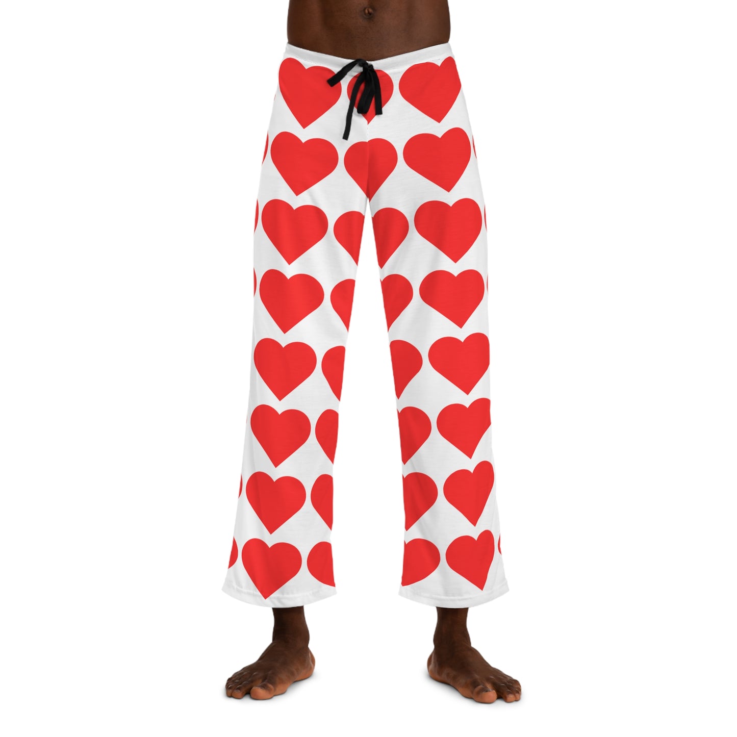 Heart Men's Pajama Pants (AOP)