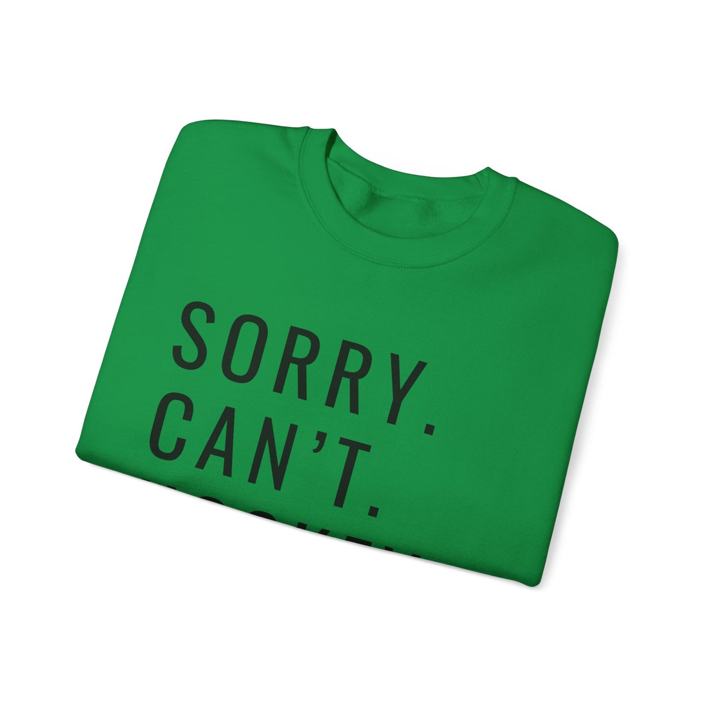 Sorry Can't Hockey Unisex Heavy Blend™ Crewneck Sweatshirt